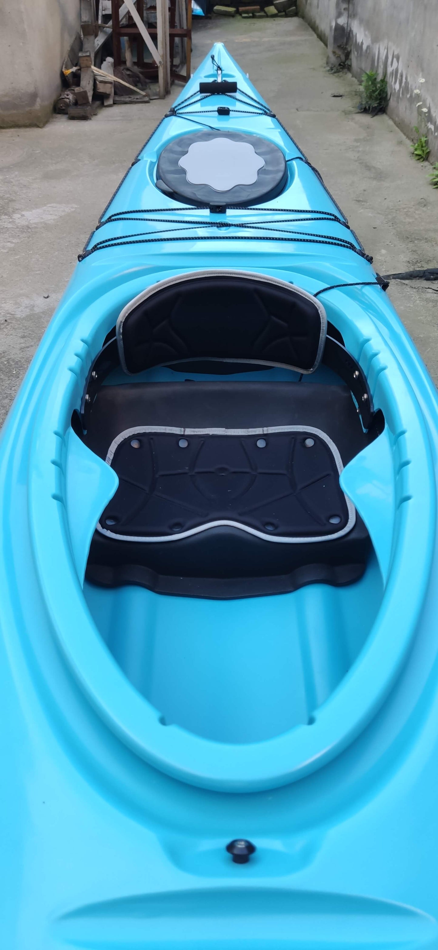 Black Spring rotomolded kayak seat BO