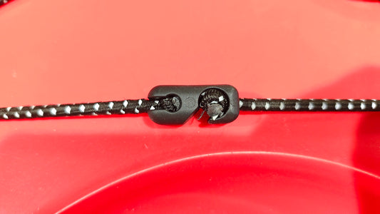 Black Spring bungee connector S