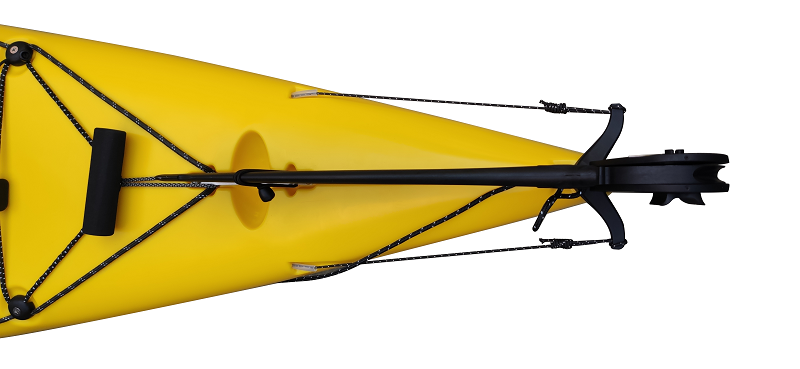 Black Spring steering rudder