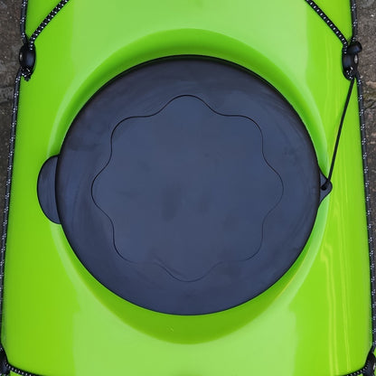 Black Spring 10 inch round rubber hatch
