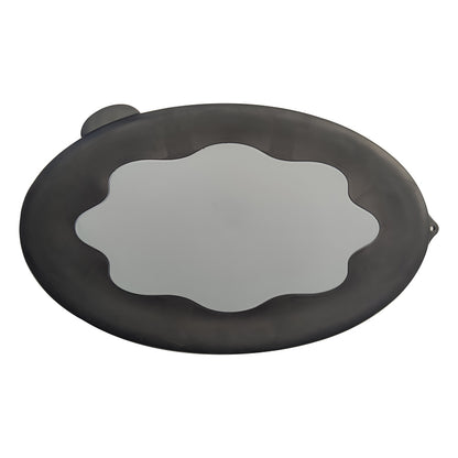 Black Spring 44x26cm oval round co-molded hatch