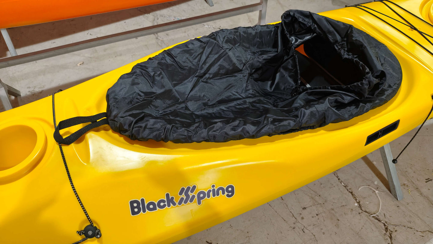 Black Spring Nylon Spraydeck