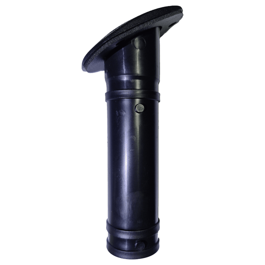Black Spring flush mount rod holder