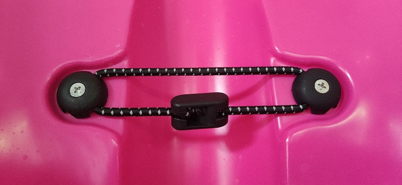 Black Spring bungee connector L