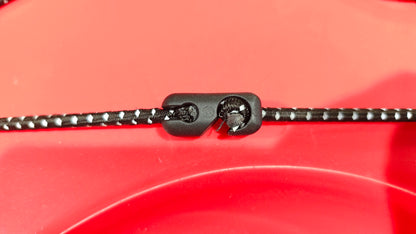 Black Spring bungee connector S