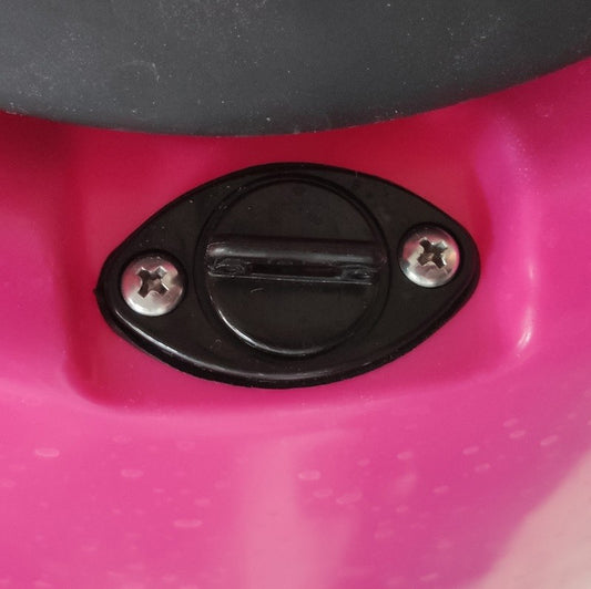 Black Spring drain plug