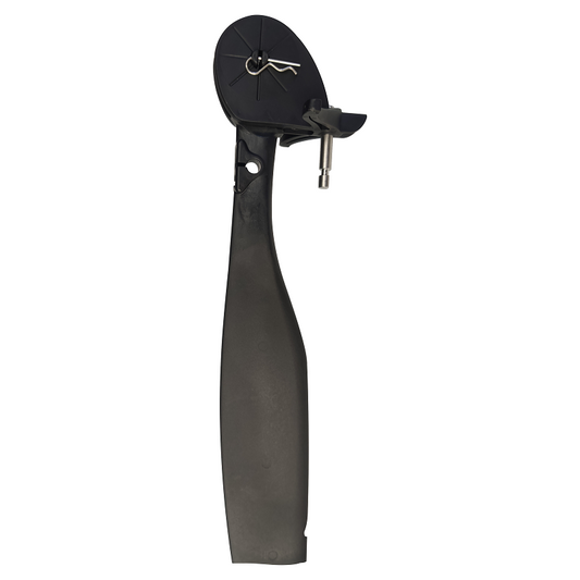 Black Spring steering rudder