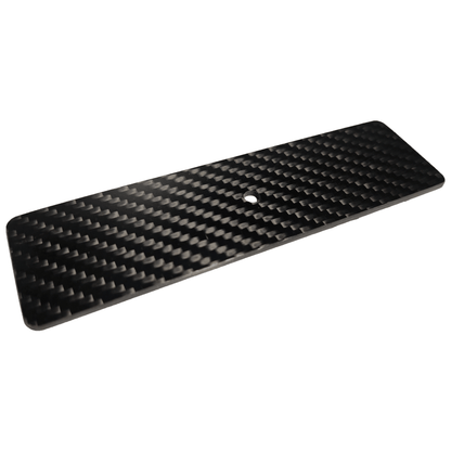 Black Spring skeg control carbon cover