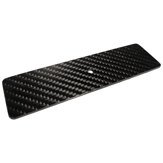 Black Spring skeg control carbon cover