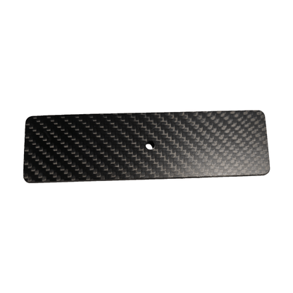Black Spring skeg control carbon cover